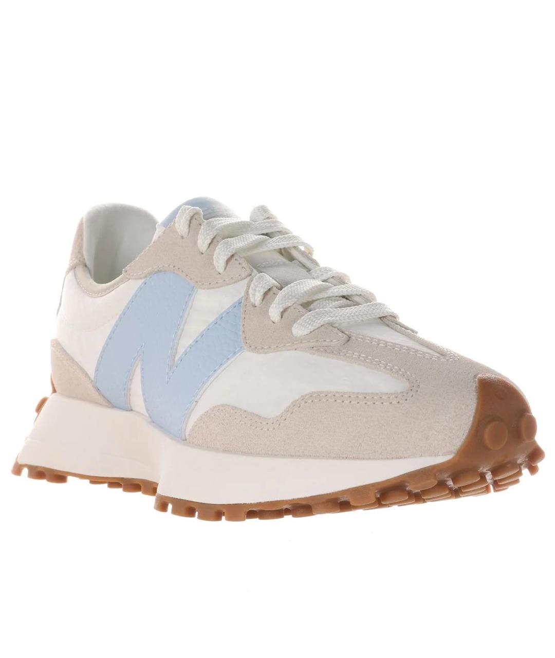 NEW BALANCE Бежевые замшевые кроссовки, фото 3