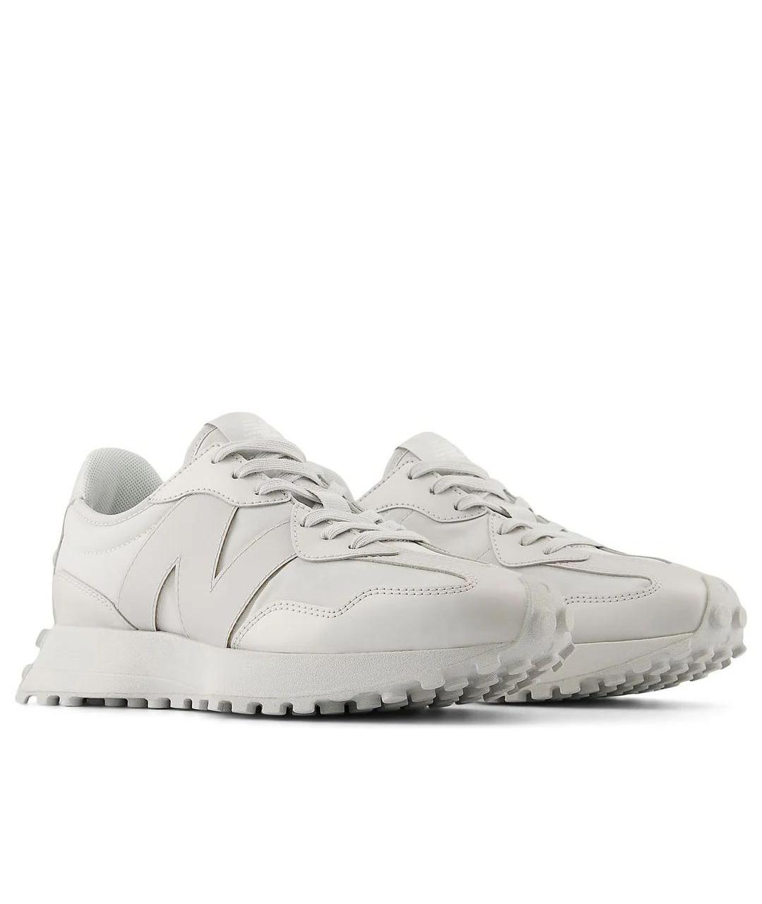 NEW BALANCE Белые кожаные кроссовки, фото 3