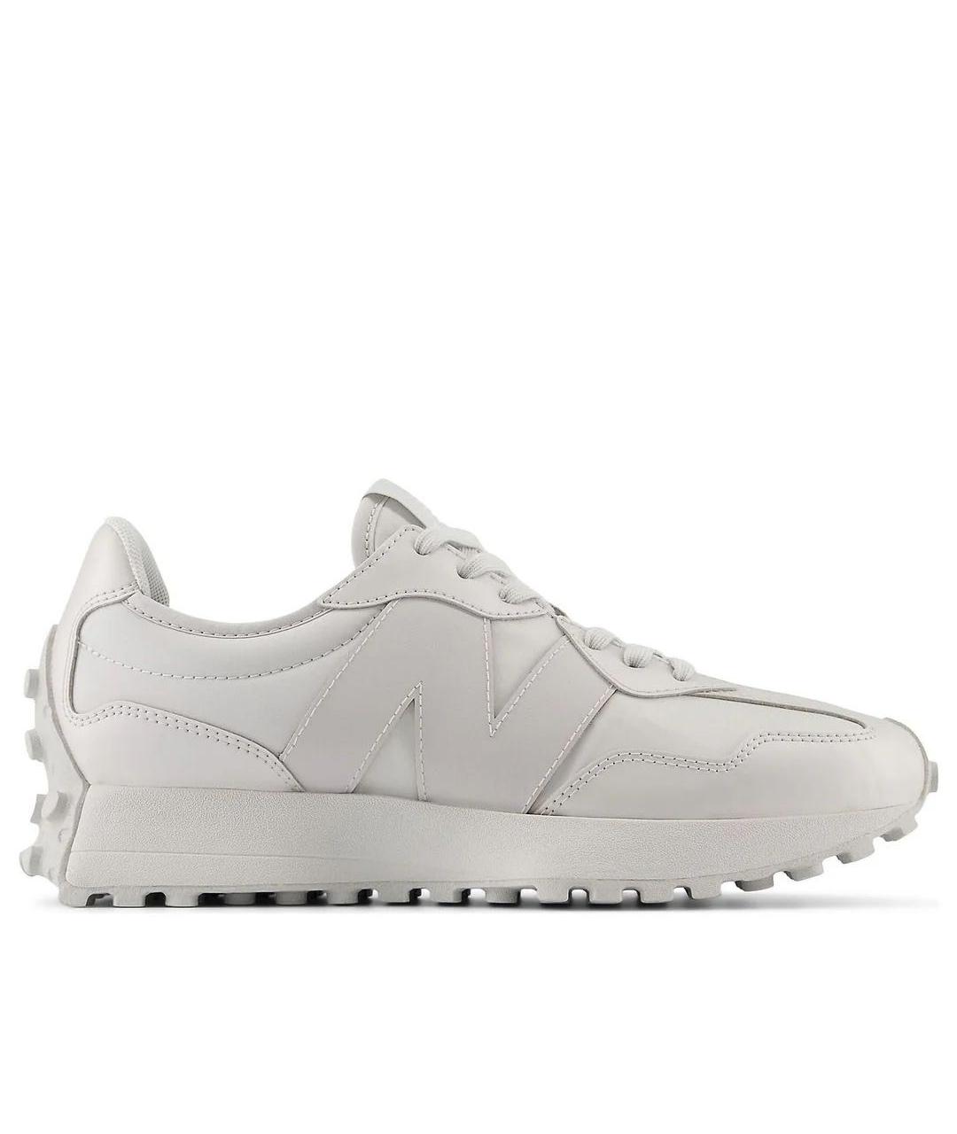 NEW BALANCE Белые кожаные кроссовки, фото 1