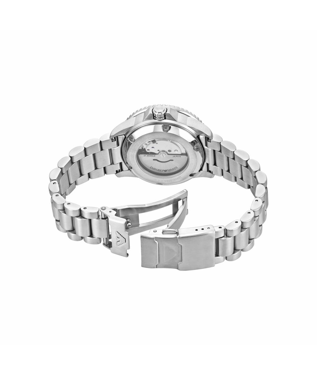EMPORIO ARMANI Серебряные стальные часы, фото 2