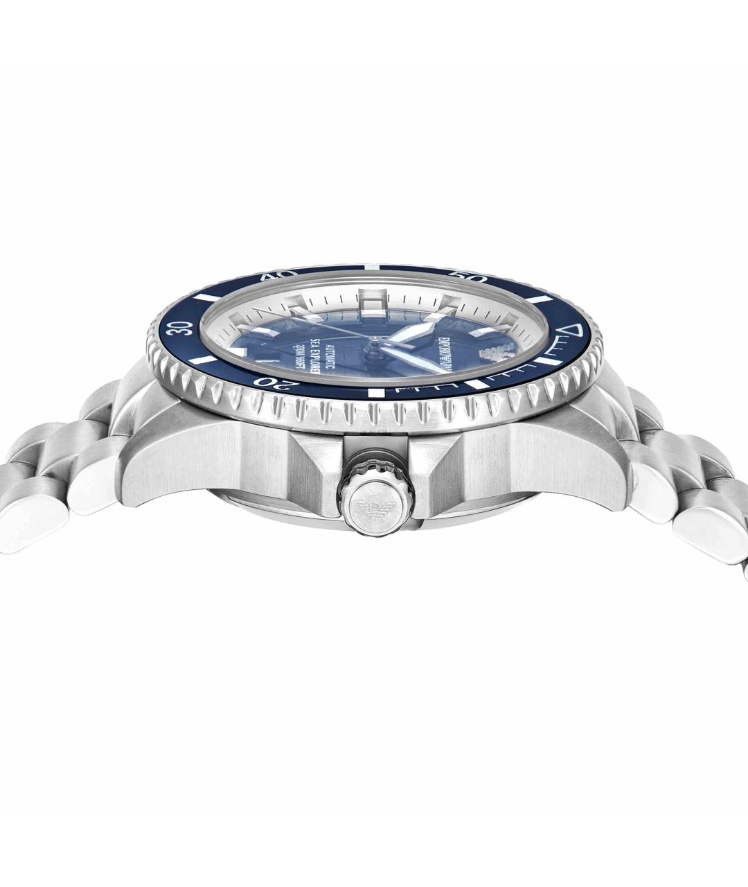 EMPORIO ARMANI Серебряные стальные часы, фото 6