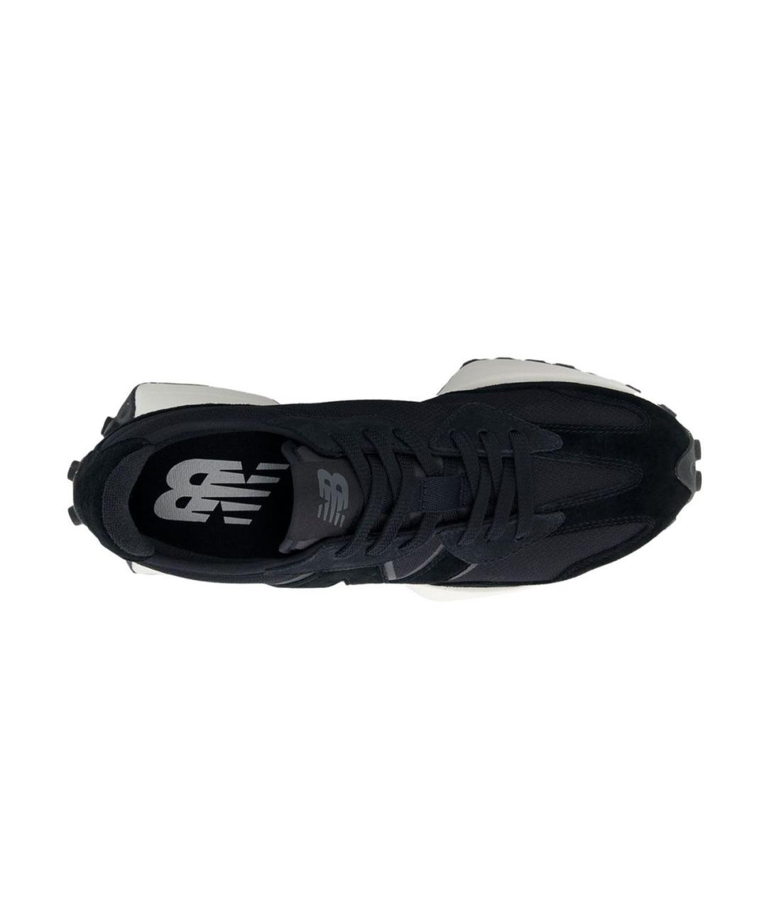 NEW BALANCE Черные замшевые низкие кроссовки / кеды, фото 3