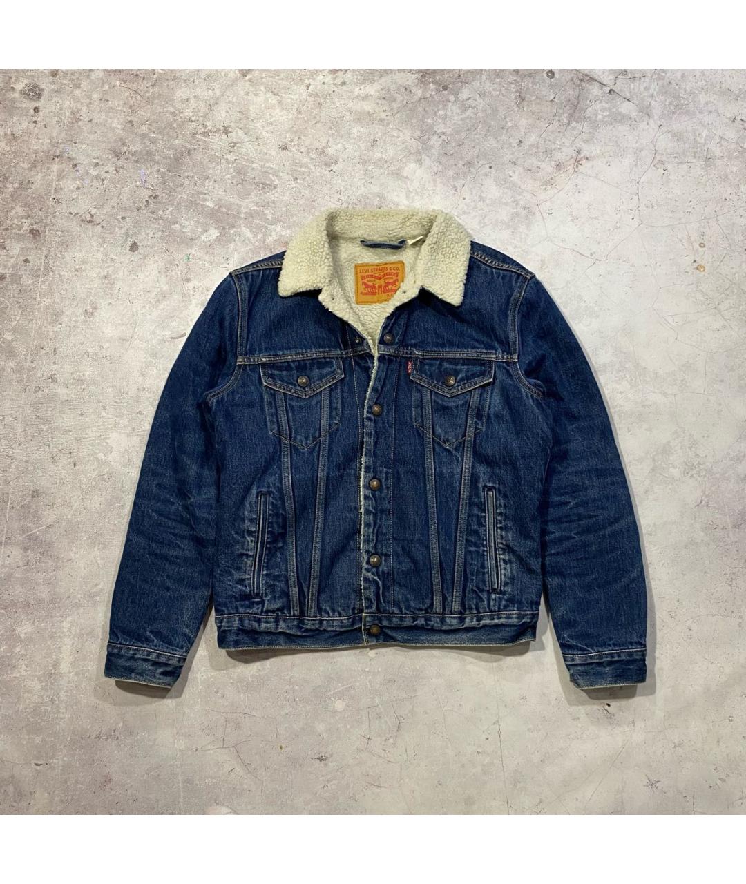 LEVI'S Синяя деним куртка, фото 5