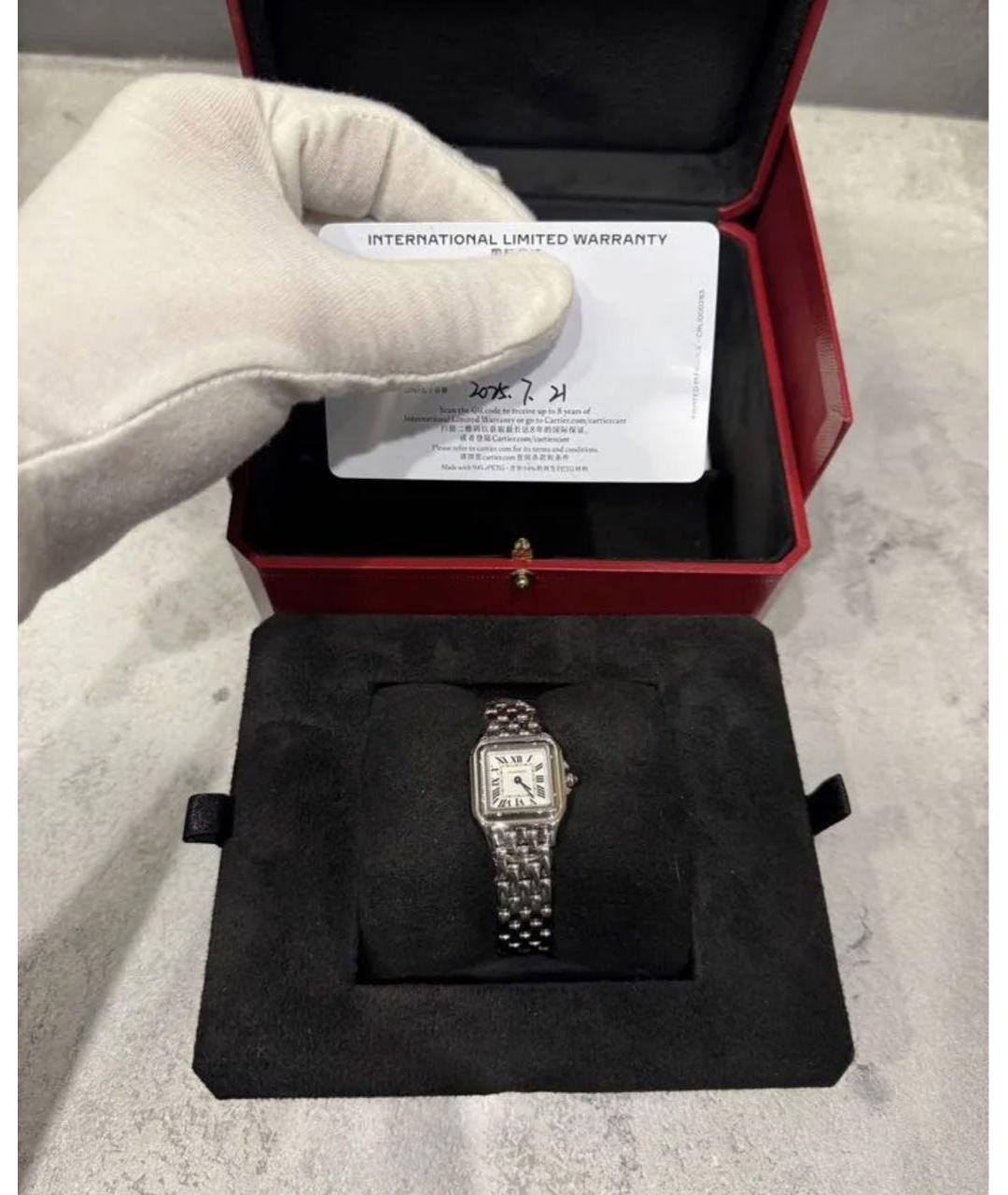CARTIER Серебряные часы, фото 3