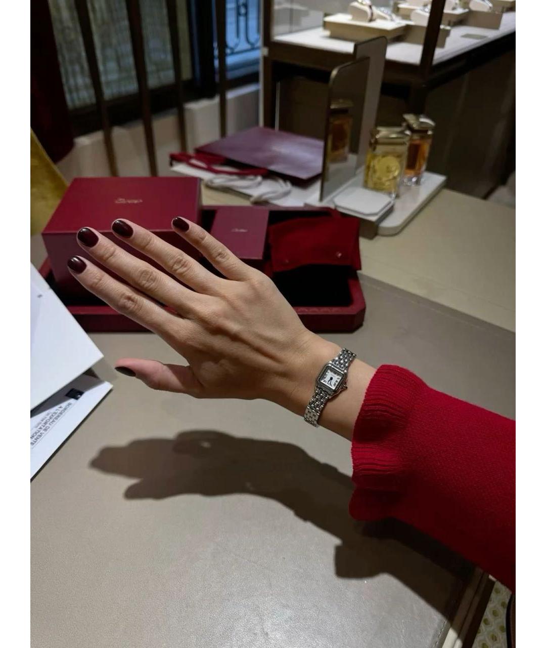 CARTIER Серебряные часы, фото 5