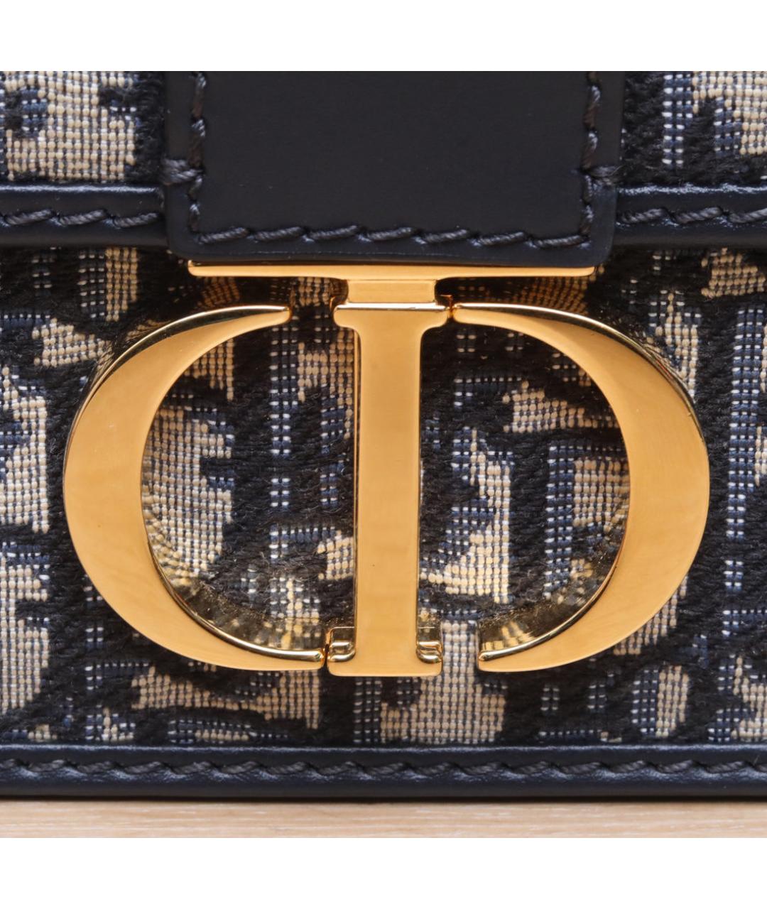 CHRISTIAN DIOR Темно-синяя сумка через плечо, фото 8