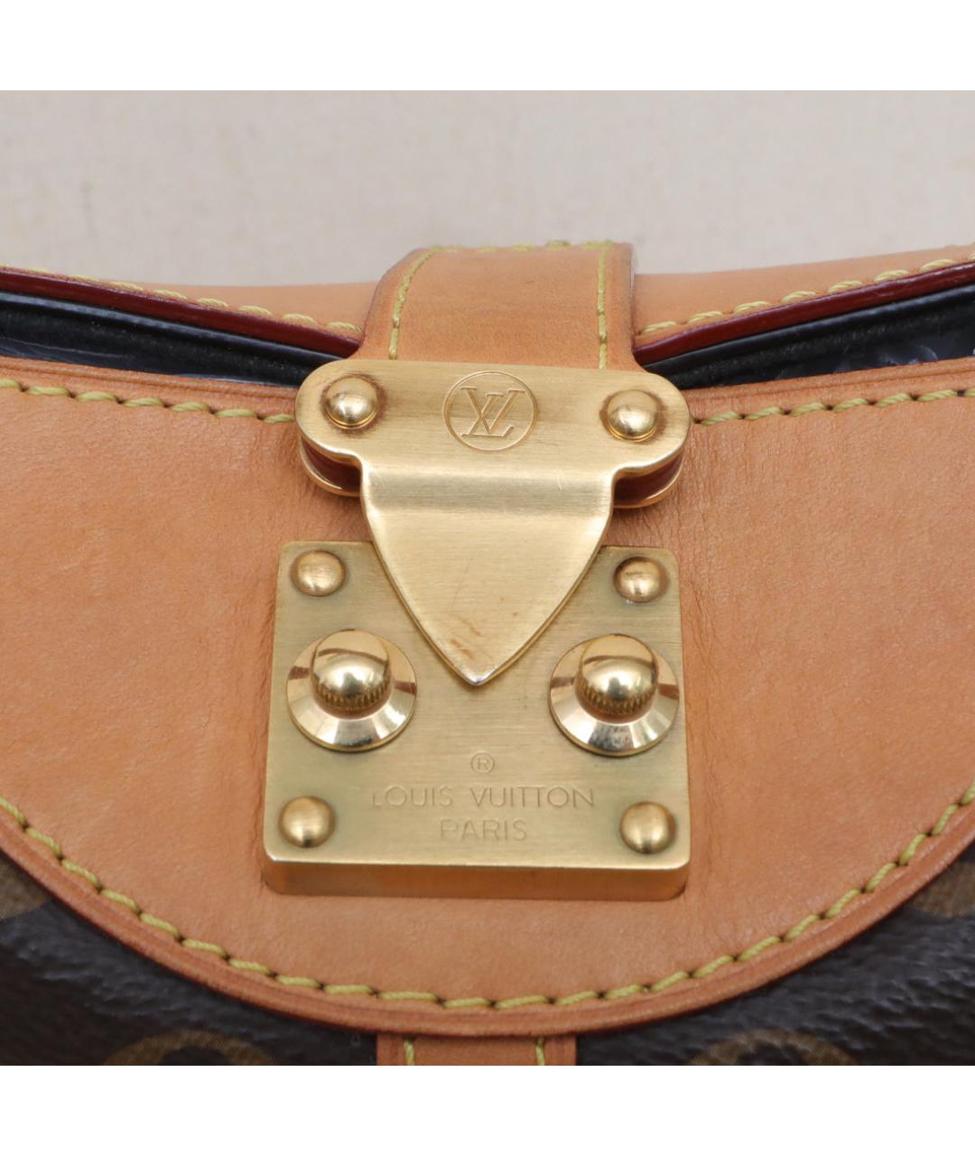 LOUIS VUITTON Коричневая сумка через плечо, фото 8