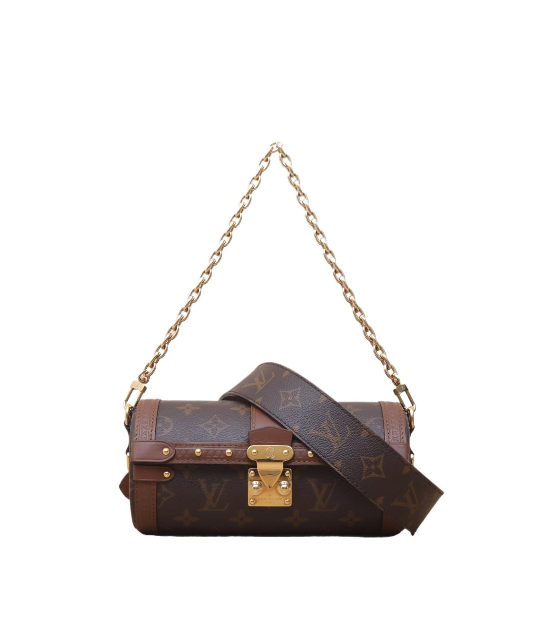 LOUIS VUITTON Коричневая сумка через плечо, фото 1