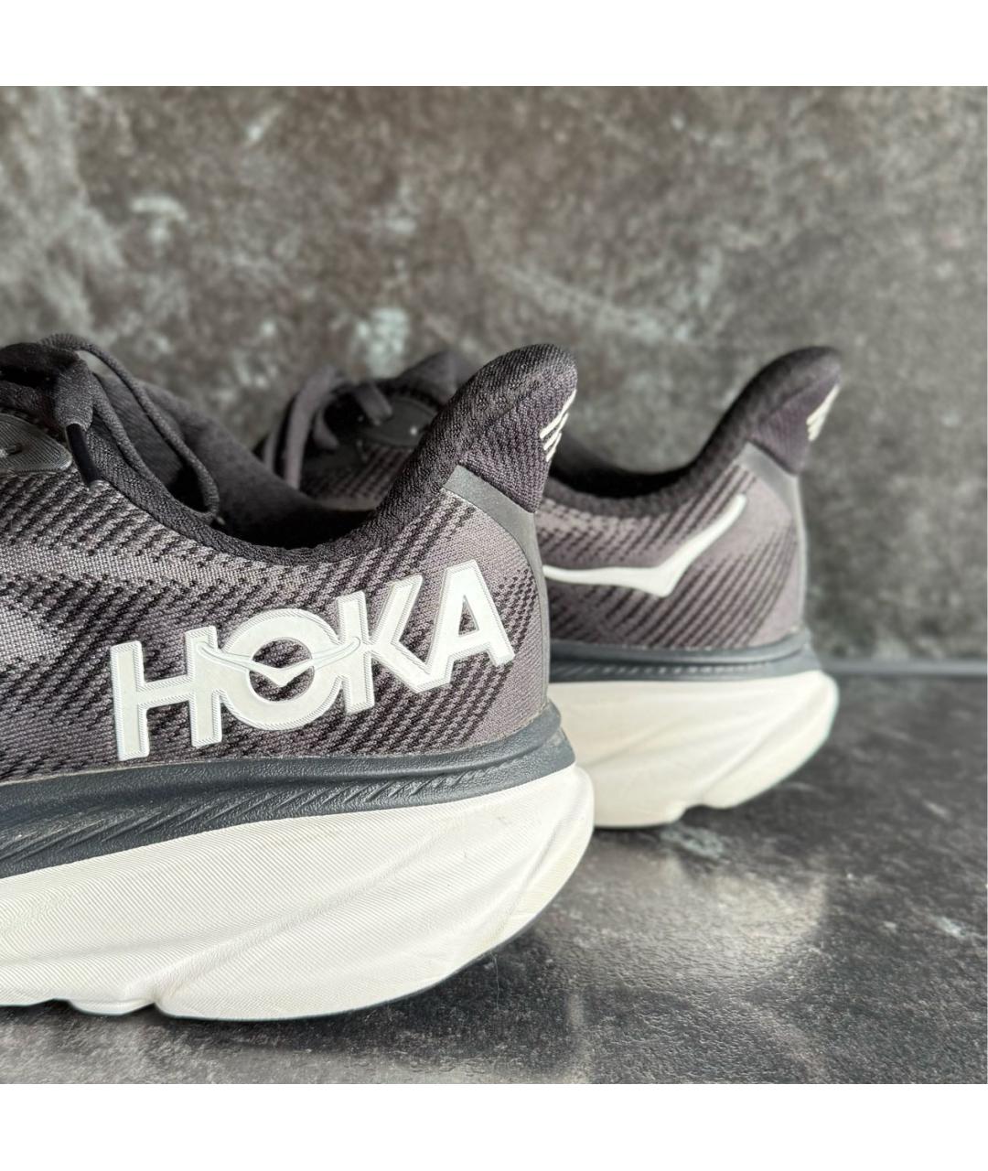 HOKA Черные низкие кроссовки / кеды, фото 7