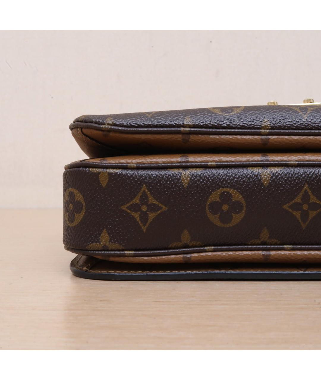 LOUIS VUITTON Коричневая сумка через плечо, фото 9