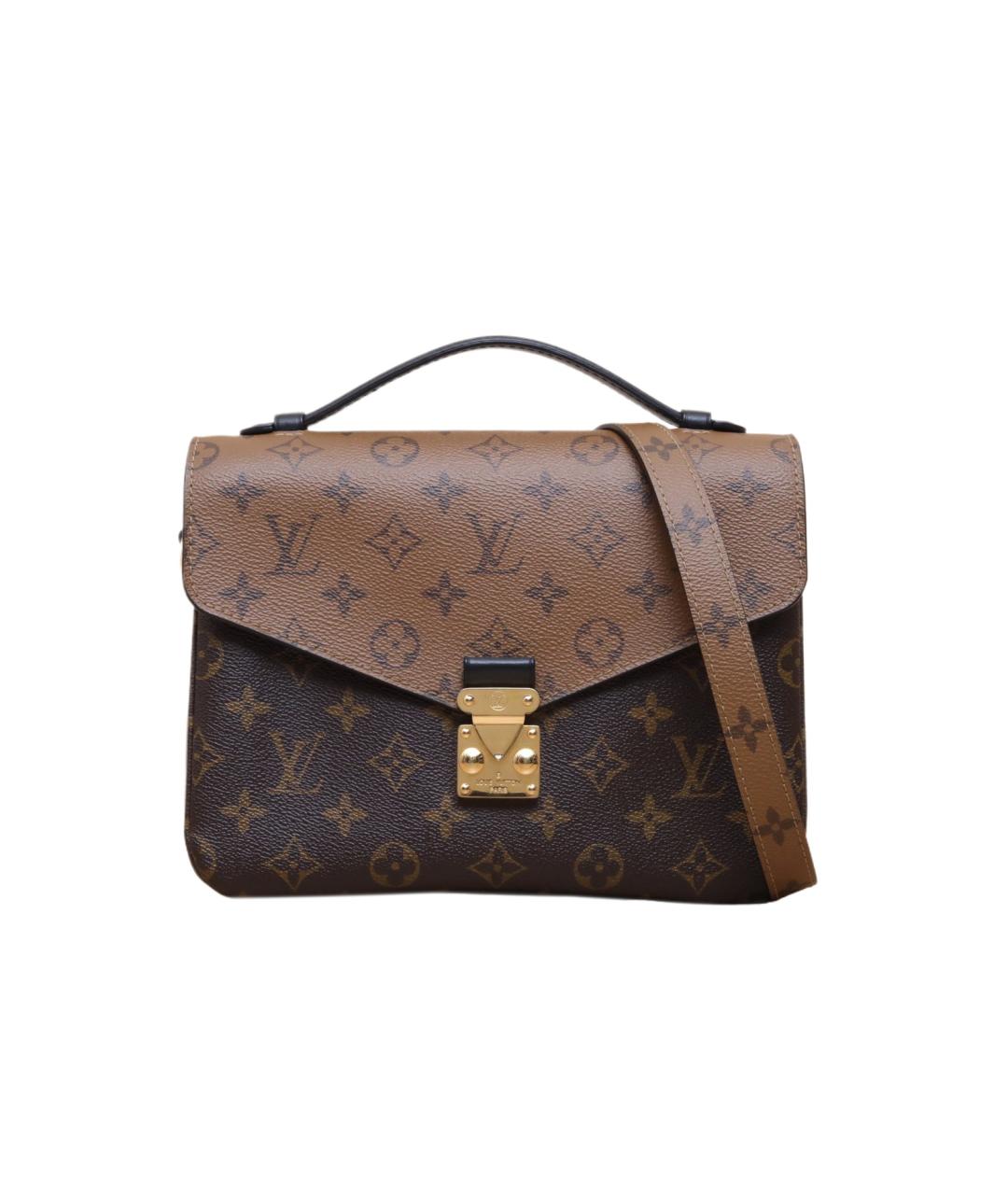 LOUIS VUITTON Коричневая сумка через плечо, фото 1