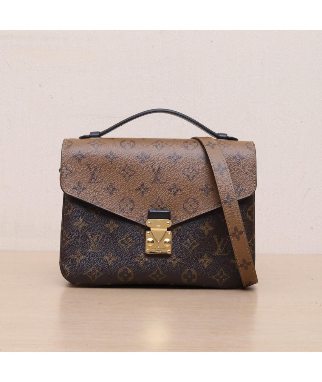 LOUIS VUITTON Коричневая сумка через плечо, фото 3