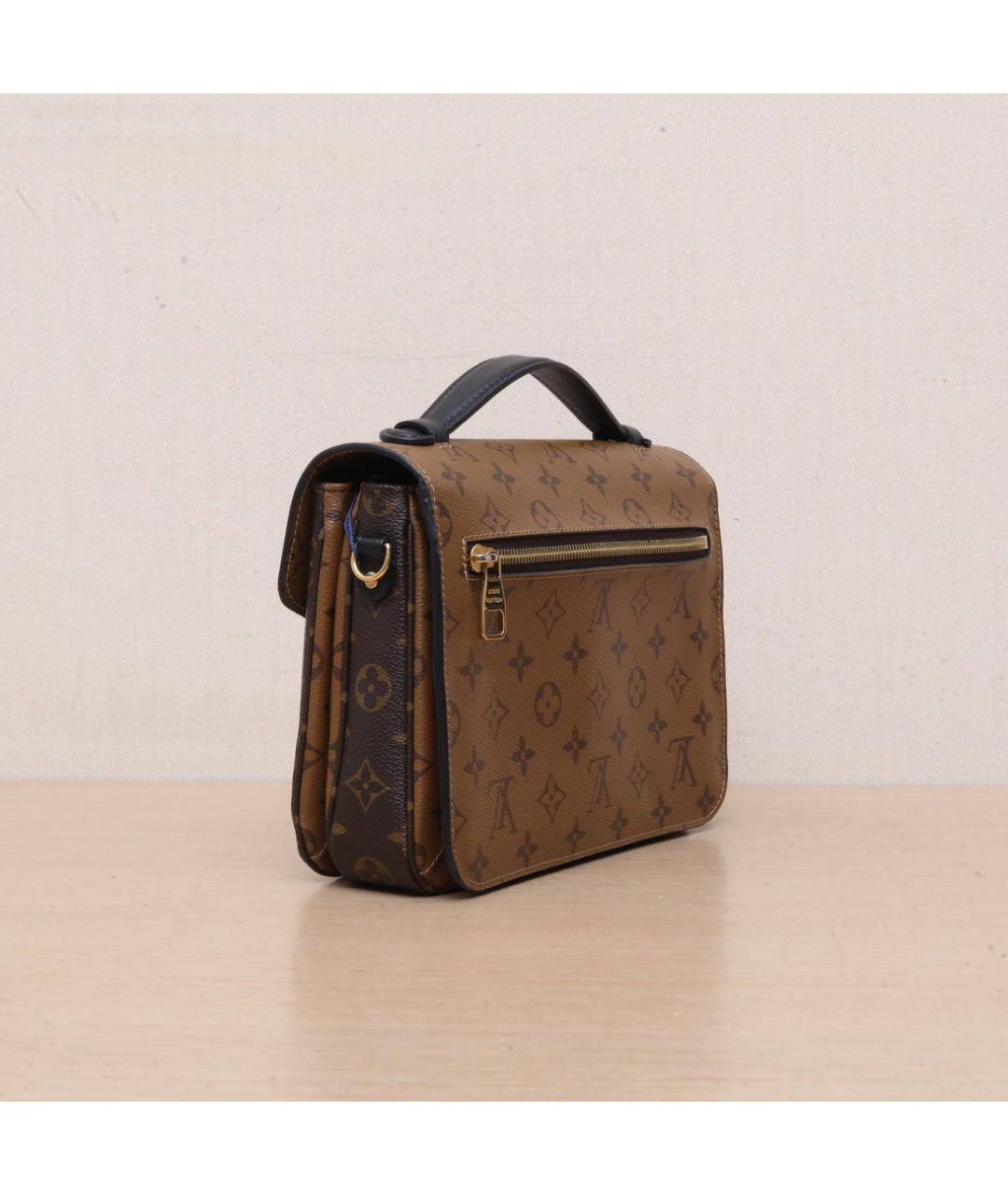LOUIS VUITTON Коричневая сумка через плечо, фото 6