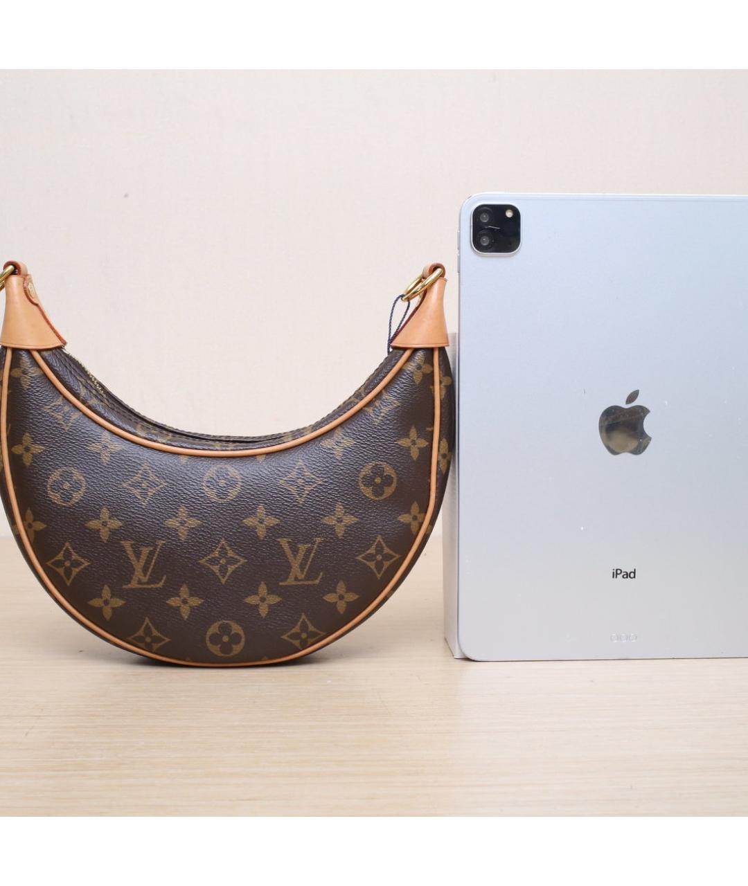 LOUIS VUITTON Коричневая сумка через плечо, фото 7