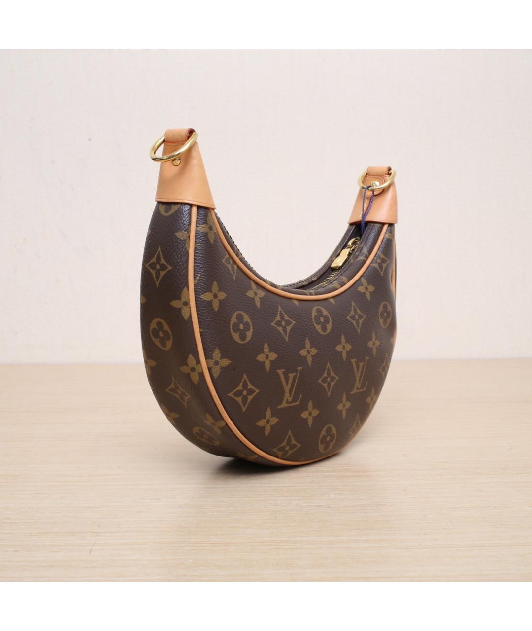 LOUIS VUITTON Коричневая сумка через плечо, фото 6