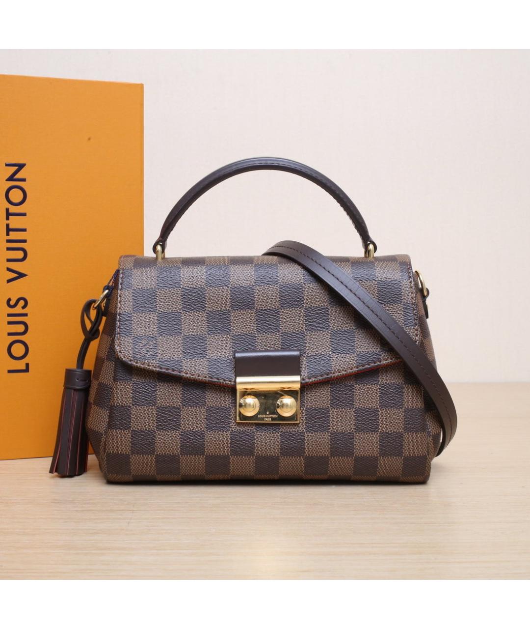 LOUIS VUITTON Коричневая сумка через плечо, фото 2