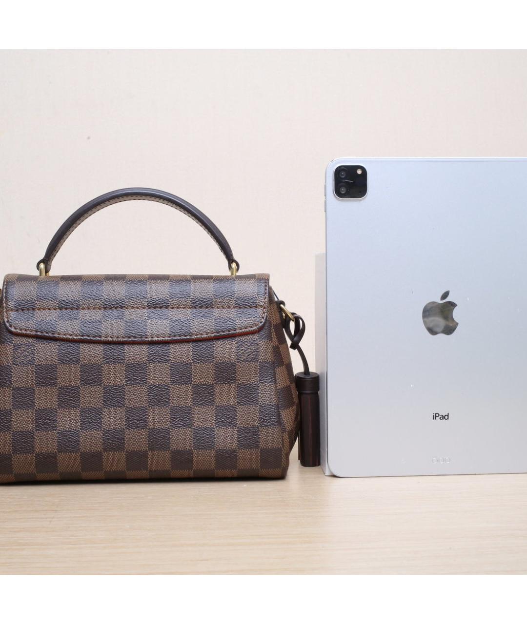 LOUIS VUITTON Коричневая сумка через плечо, фото 7