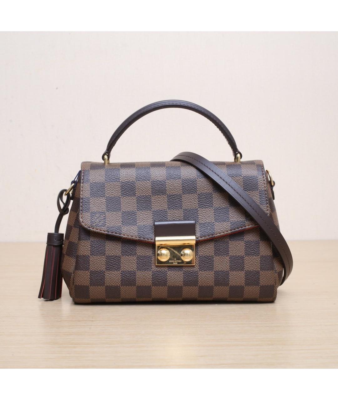 LOUIS VUITTON Коричневая сумка через плечо, фото 3