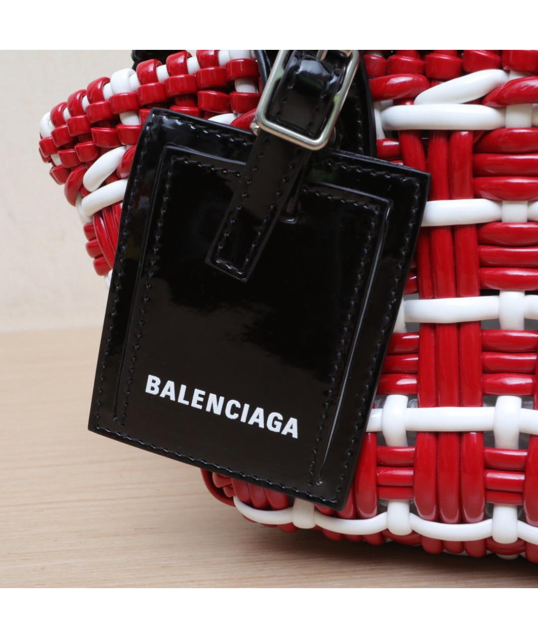 BALENCIAGA Красная сумка через плечо, фото 8