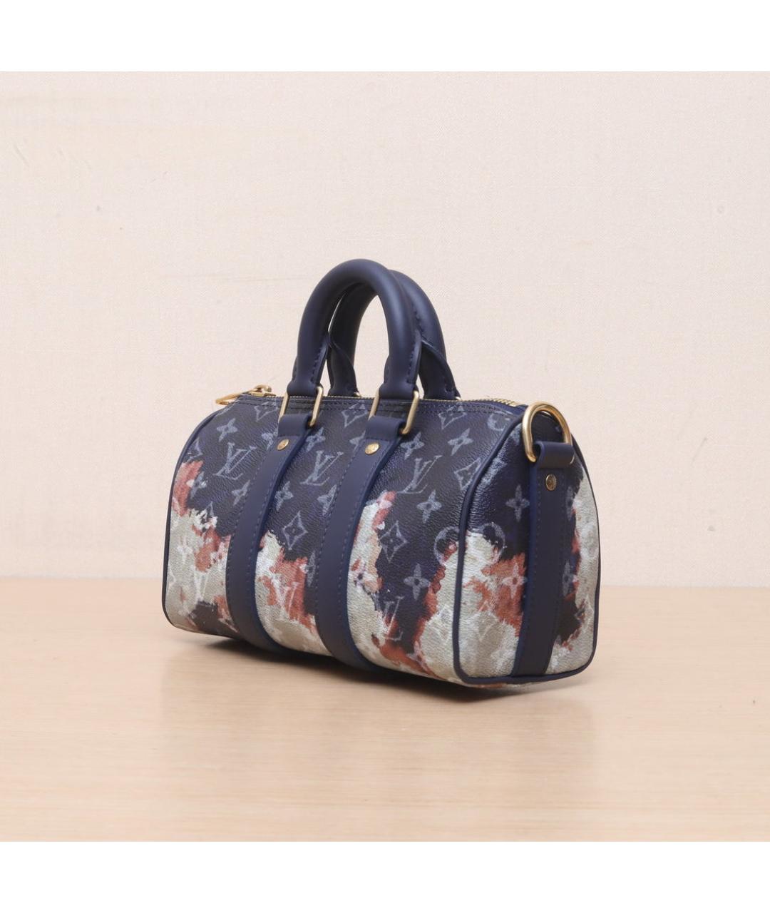 LOUIS VUITTON Темно-синяя сумка через плечо, фото 4