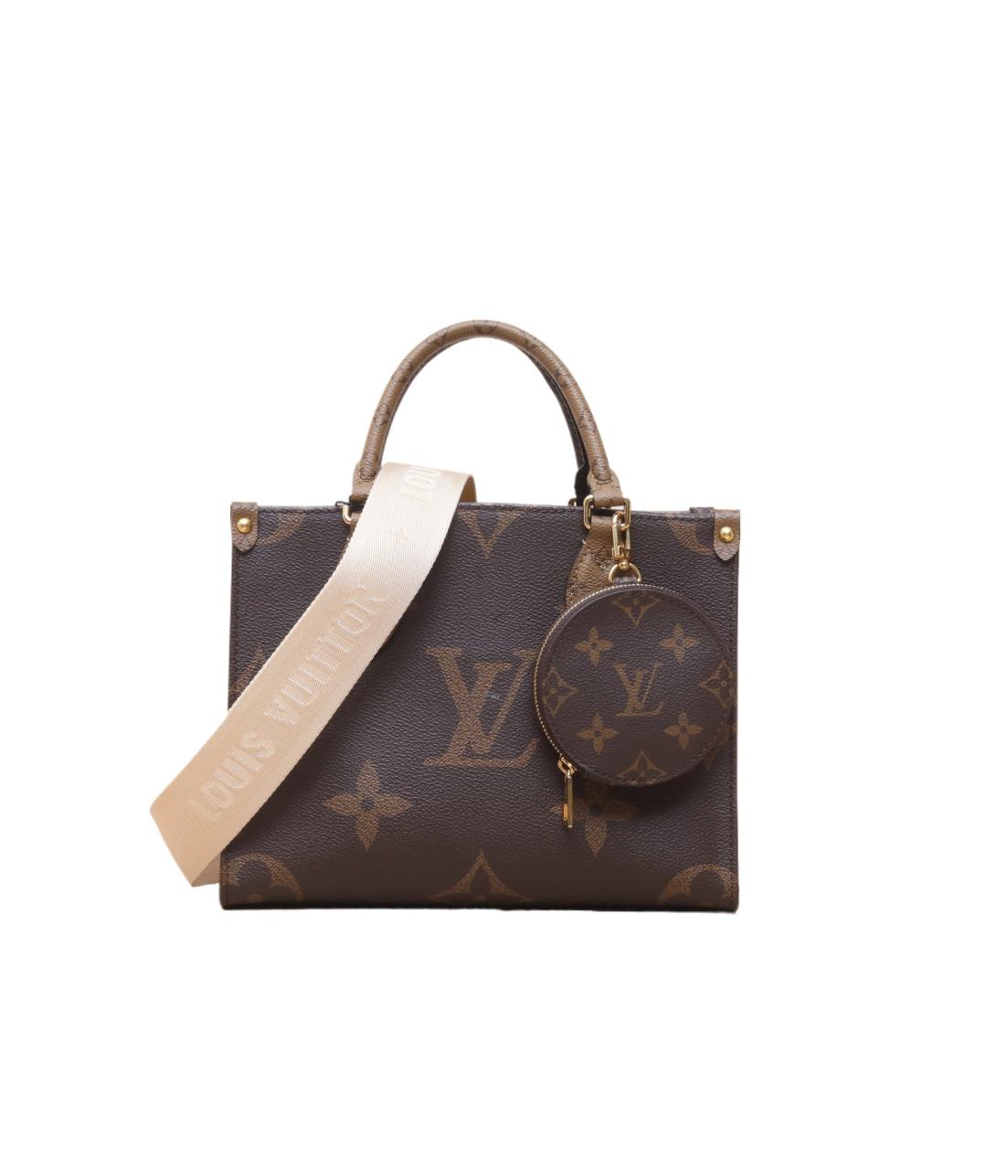 LOUIS VUITTON Коричневая сумка тоут, фото 1
