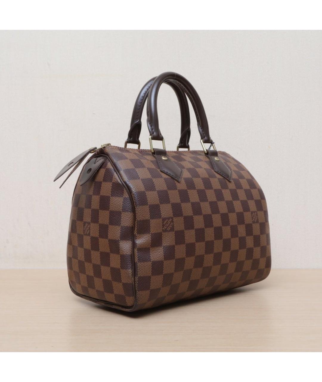 LOUIS VUITTON Коричневая сумка с короткими ручками, фото 6