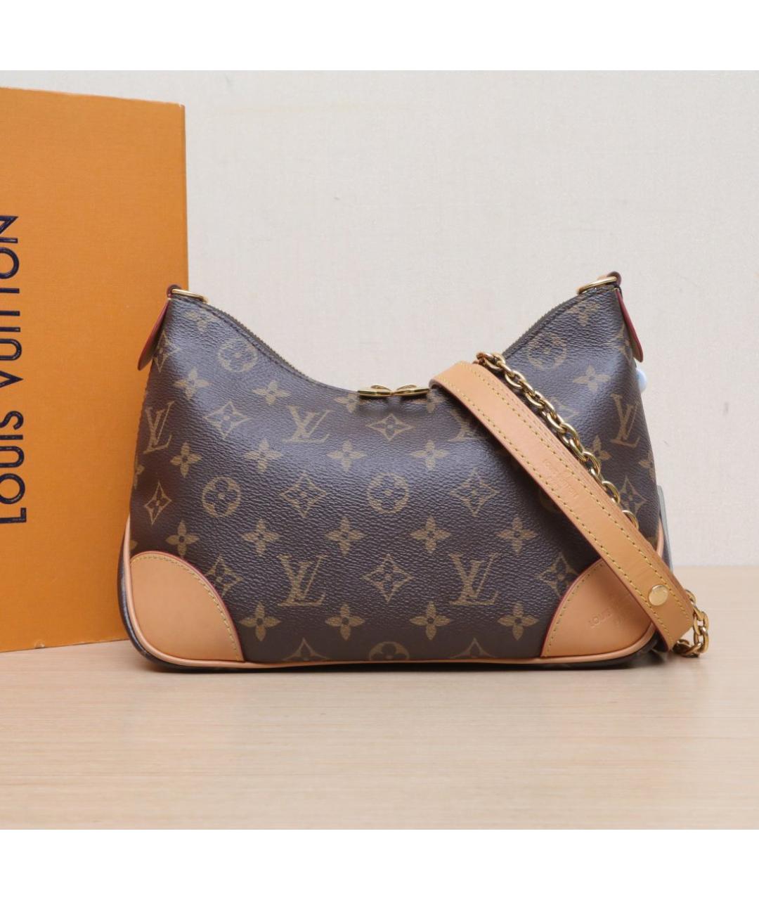 LOUIS VUITTON Коричневая сумка через плечо, фото 2