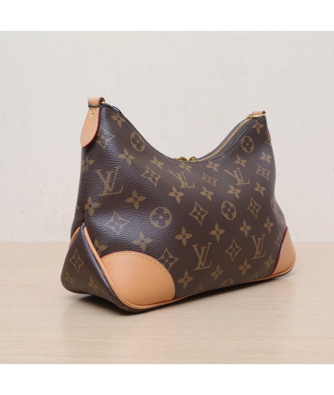 LOUIS VUITTON Коричневая сумка через плечо, фото 6