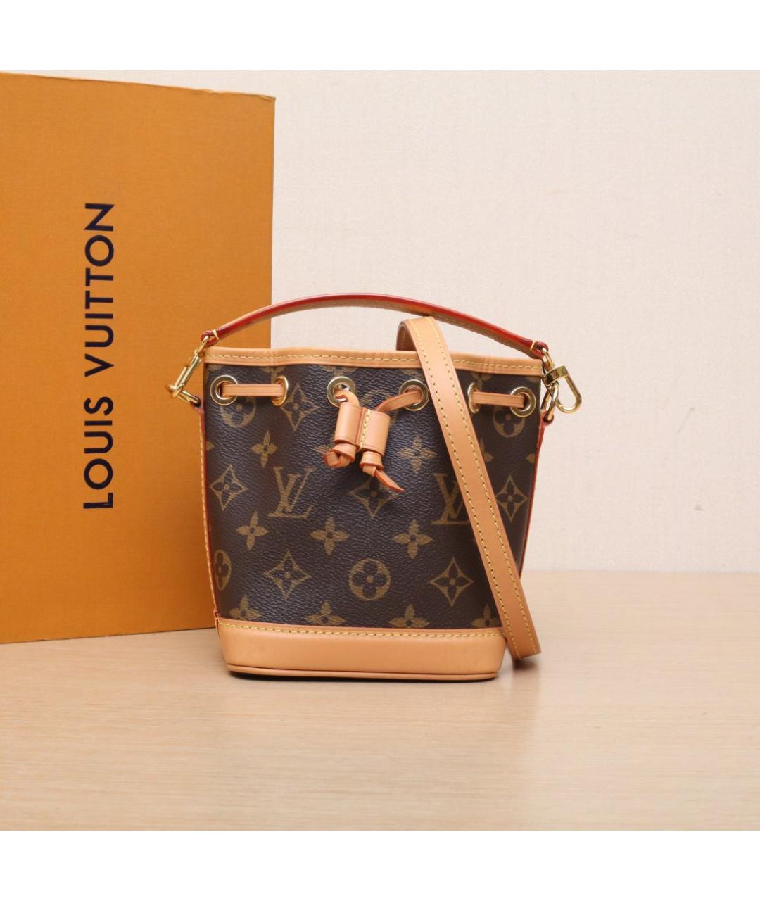LOUIS VUITTON Коричневая сумка через плечо, фото 2