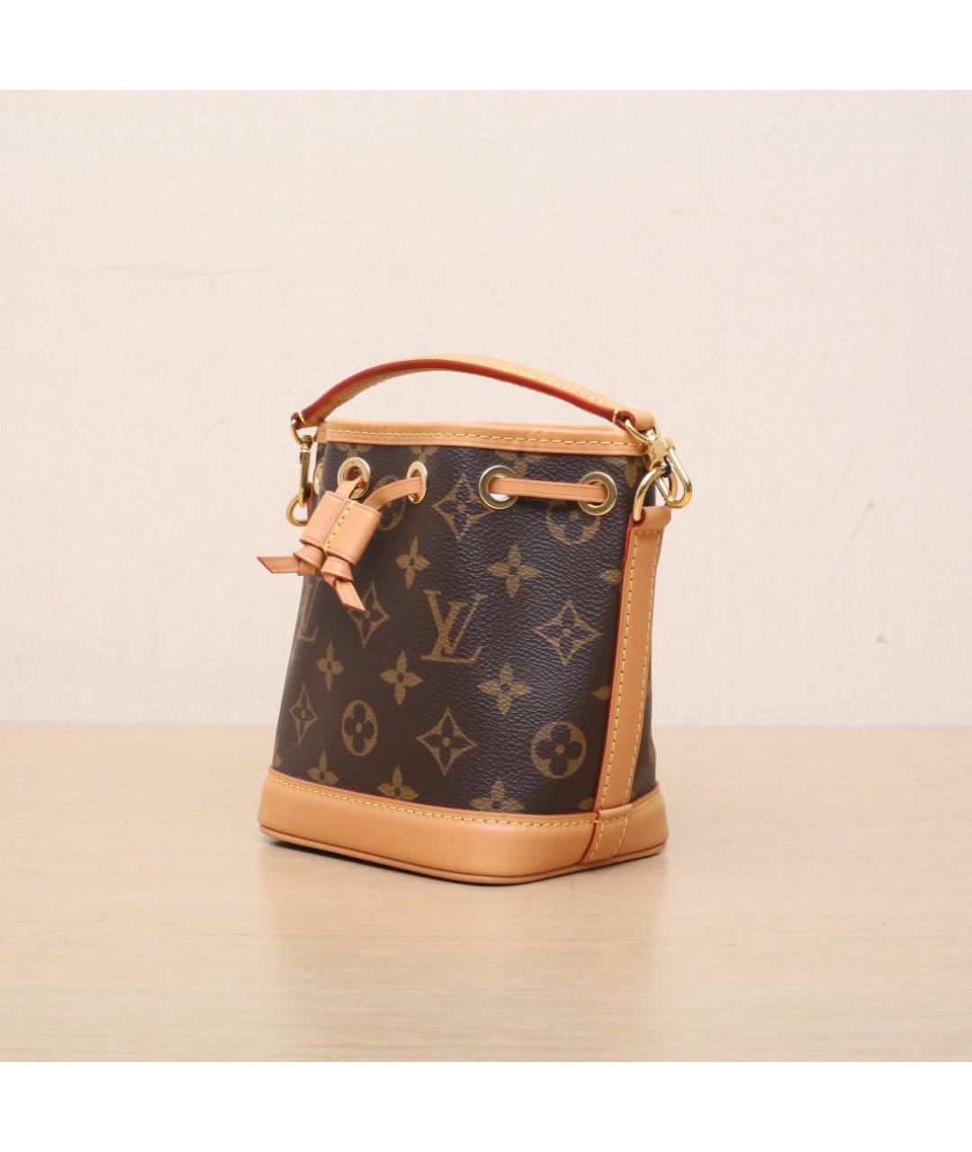 LOUIS VUITTON Коричневая сумка через плечо, фото 4