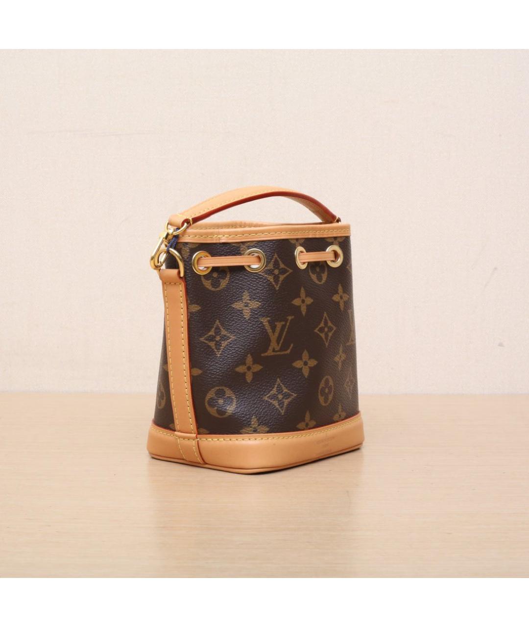 LOUIS VUITTON Коричневая сумка через плечо, фото 6