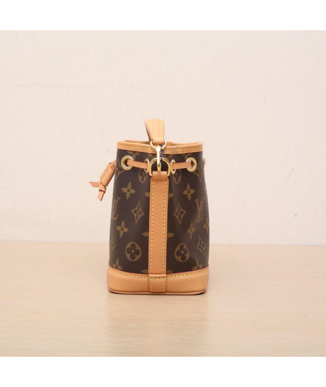 LOUIS VUITTON Коричневая сумка через плечо, фото 5