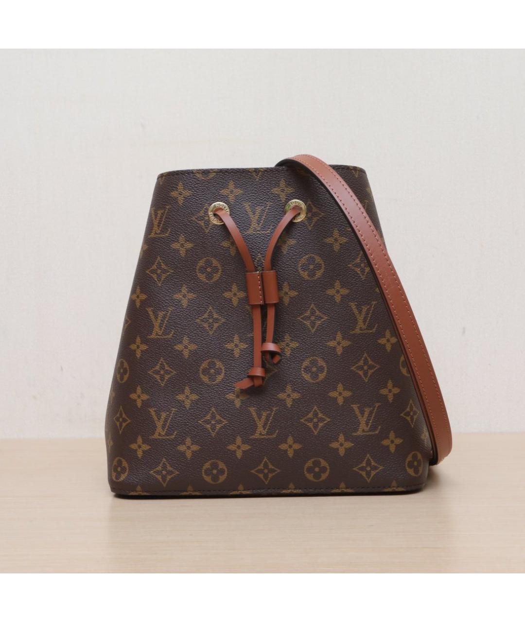 LOUIS VUITTON Коричневая сумка через плечо, фото 3