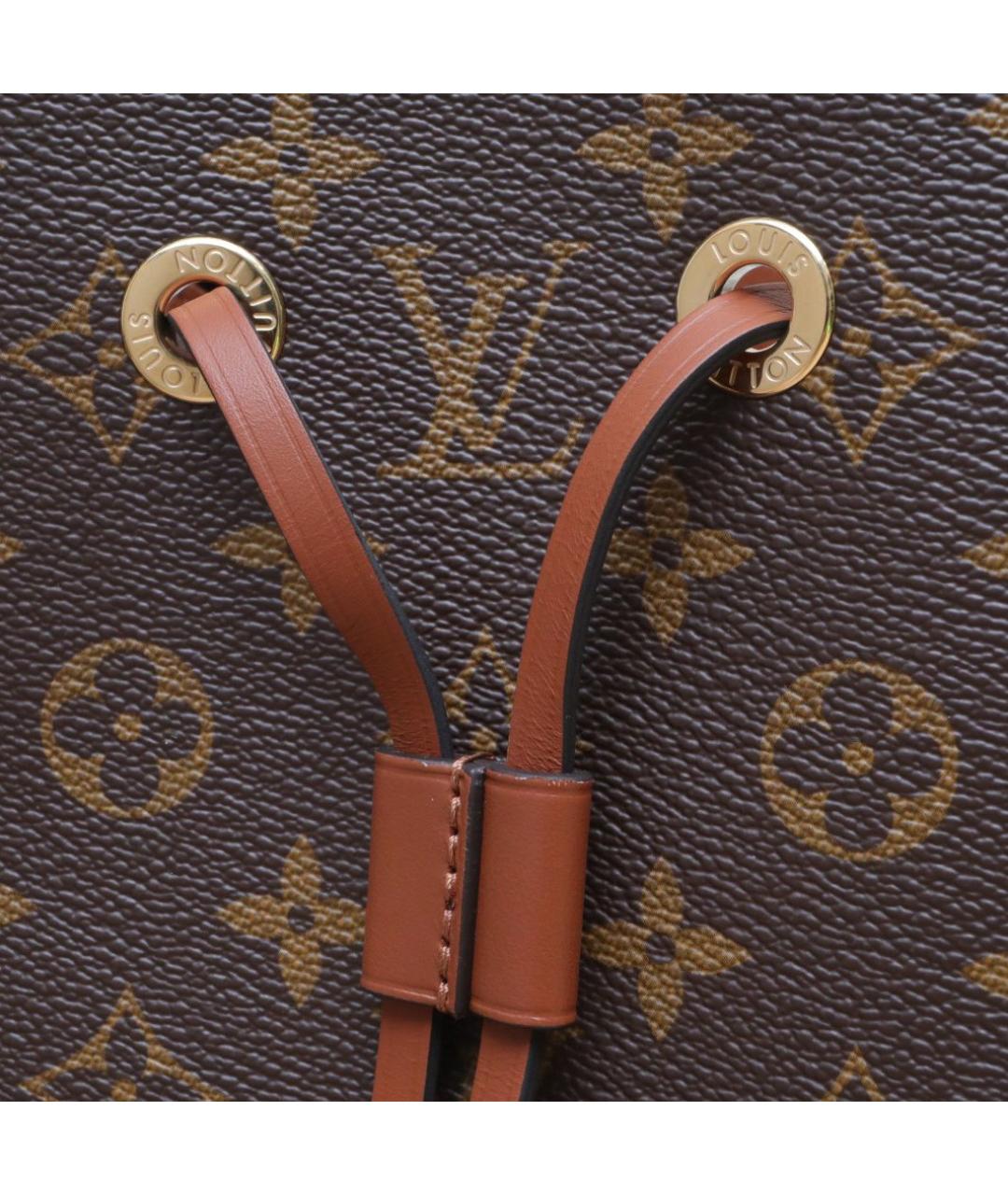 LOUIS VUITTON Коричневая сумка через плечо, фото 8