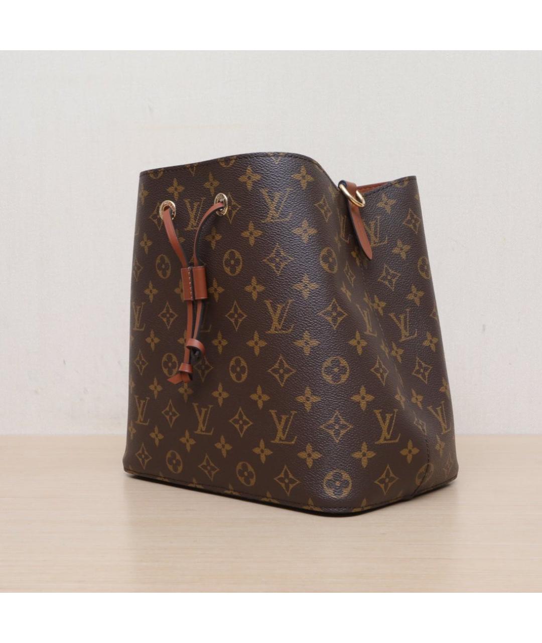 LOUIS VUITTON Коричневая сумка через плечо, фото 4