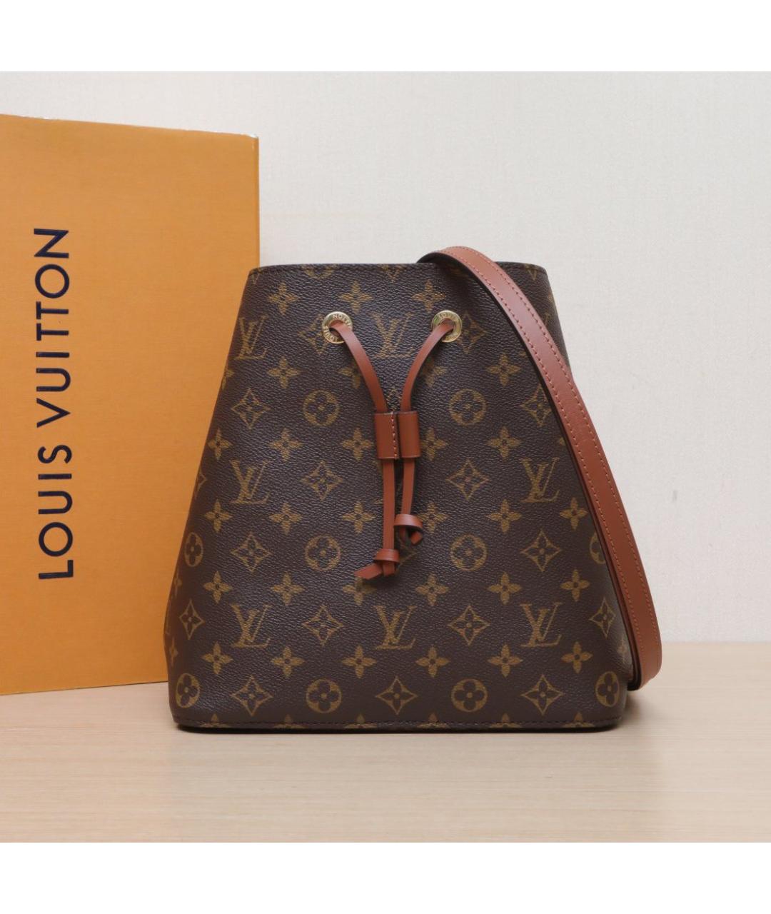 LOUIS VUITTON Коричневая сумка через плечо, фото 2