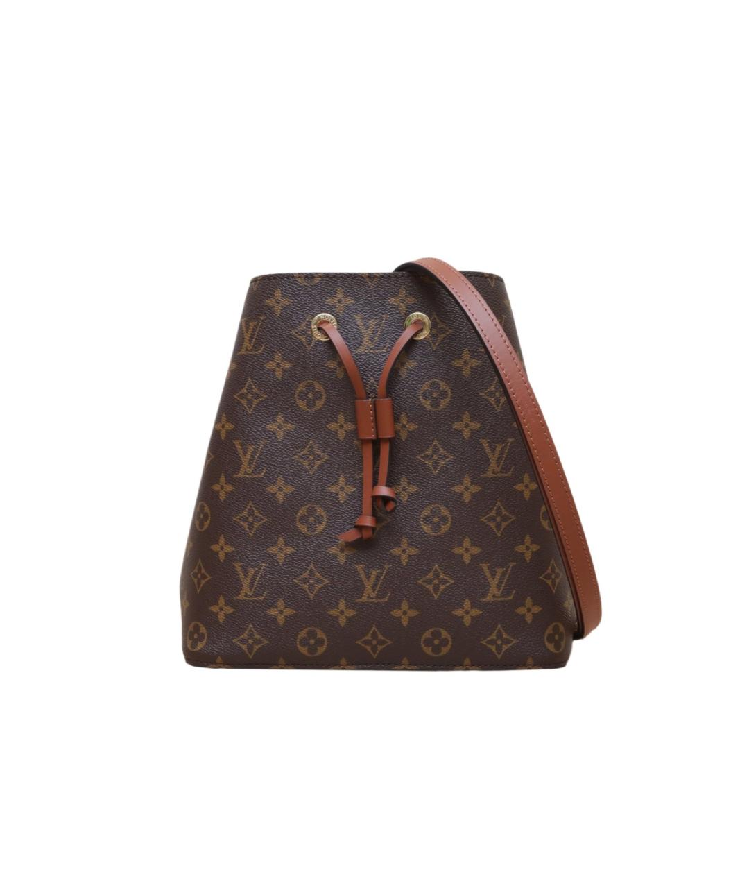 LOUIS VUITTON Коричневая сумка через плечо, фото 1