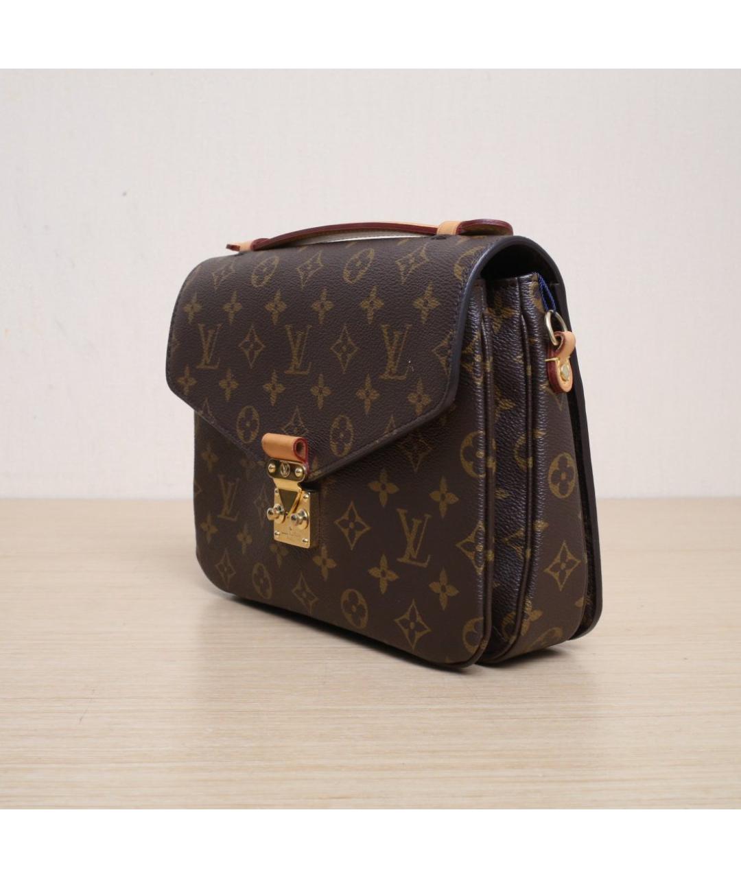 LOUIS VUITTON Коричневая сумка через плечо, фото 4
