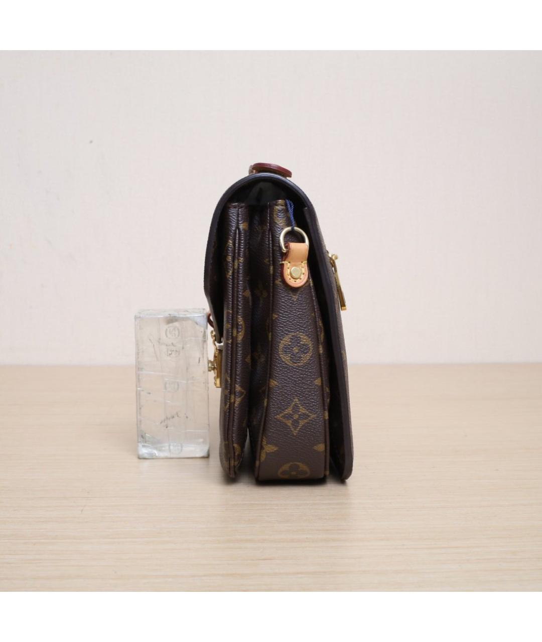 LOUIS VUITTON Коричневая сумка через плечо, фото 5