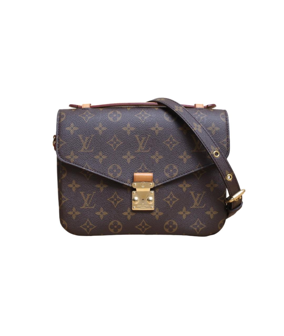 LOUIS VUITTON Коричневая сумка через плечо, фото 1