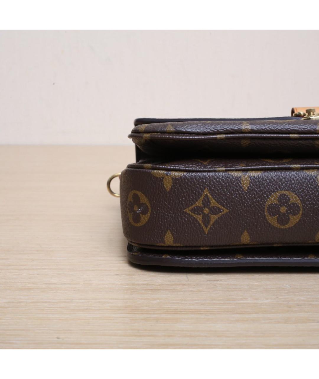 LOUIS VUITTON Коричневая сумка через плечо, фото 9