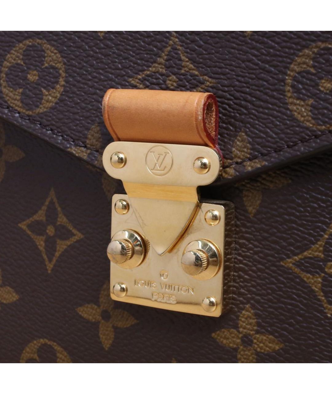 LOUIS VUITTON Коричневая сумка через плечо, фото 8