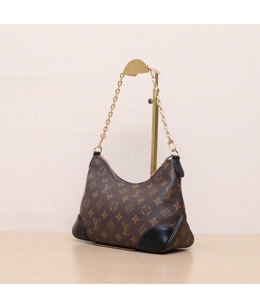 LOUIS VUITTON Коричневая сумка через плечо, фото 4