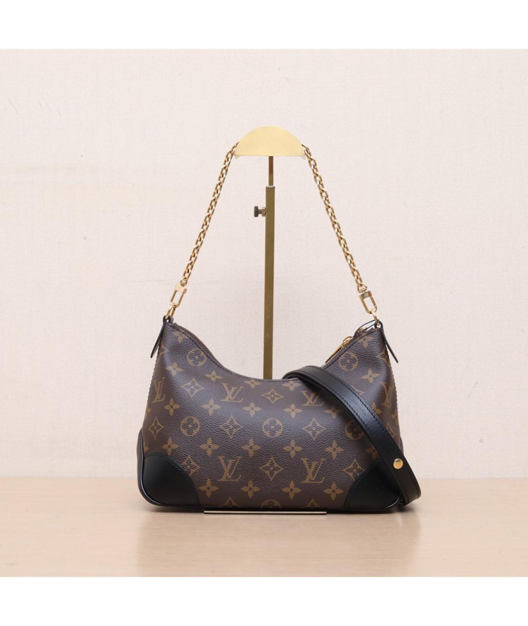 LOUIS VUITTON Коричневая сумка через плечо, фото 3