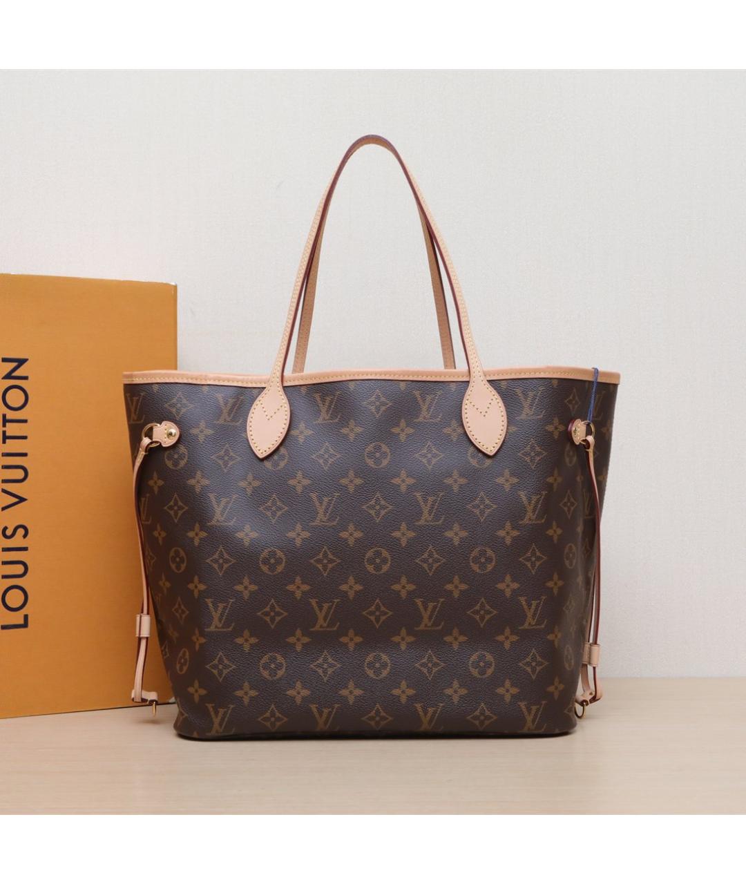 LOUIS VUITTON Коричневая сумка тоут, фото 2