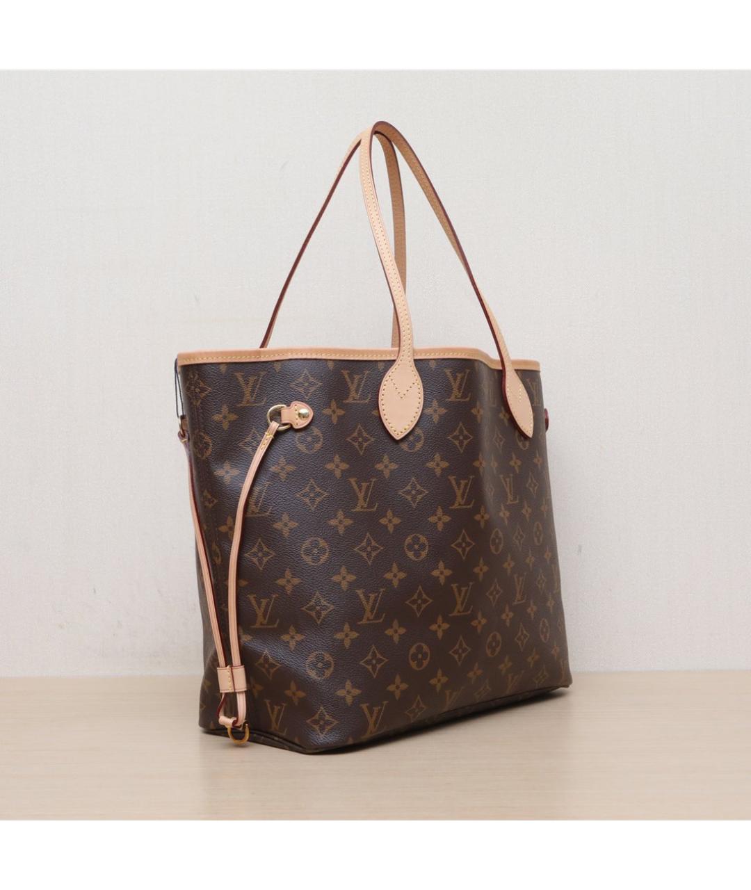 LOUIS VUITTON Коричневая сумка тоут, фото 6