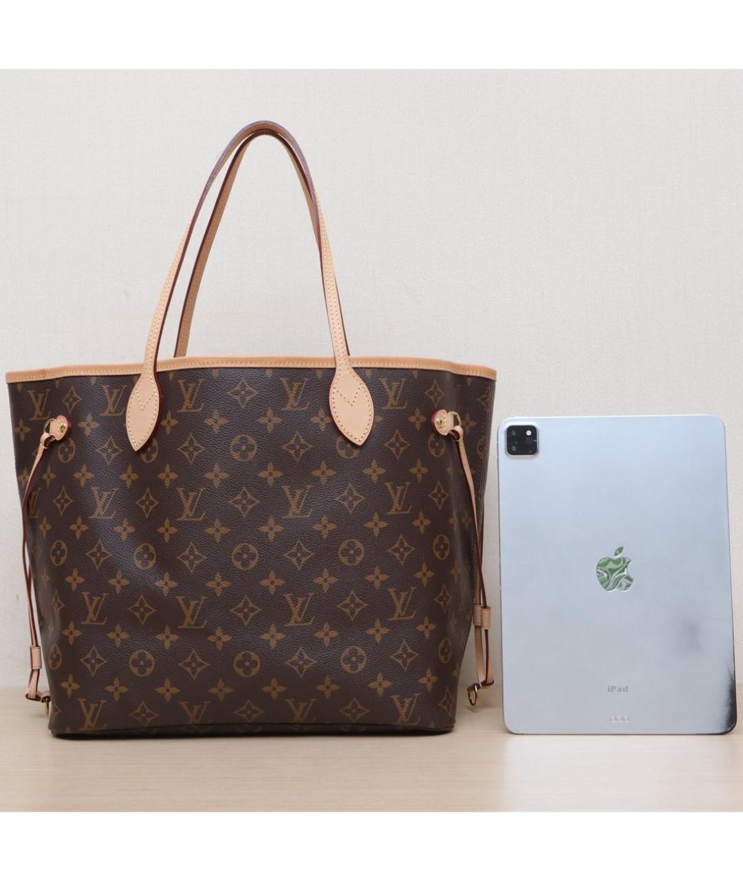 LOUIS VUITTON Коричневая сумка тоут, фото 7