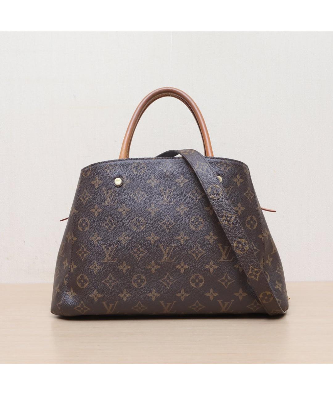 LOUIS VUITTON Коричневая сумка через плечо, фото 3