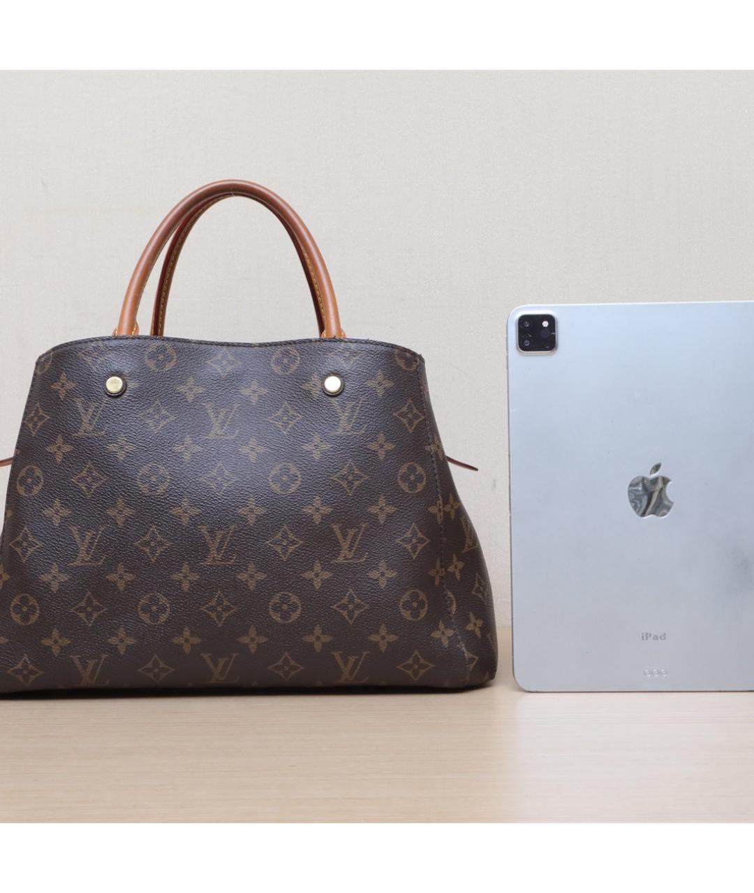LOUIS VUITTON Коричневая сумка через плечо, фото 7