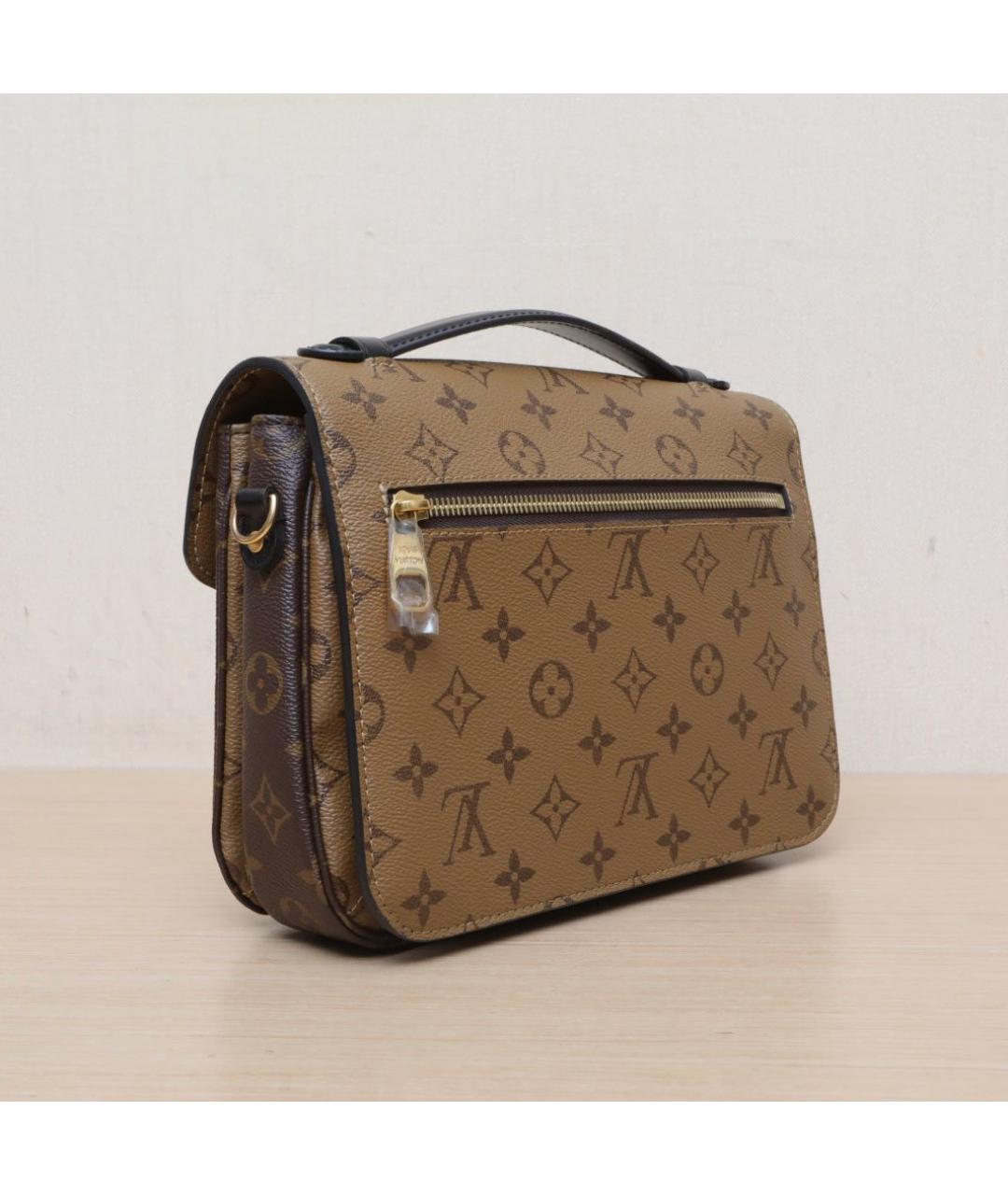 LOUIS VUITTON Коричневая сумка через плечо, фото 6